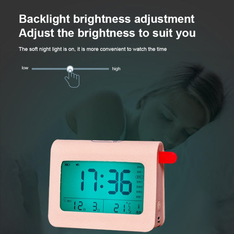 ZKLiLi Lazy Snooze Applet Despertador Digital Con Bluetooth