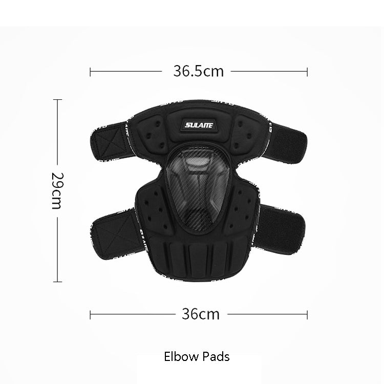 SULAITE Proteccion Fibra Carbono Rodilleras Motocicleta
