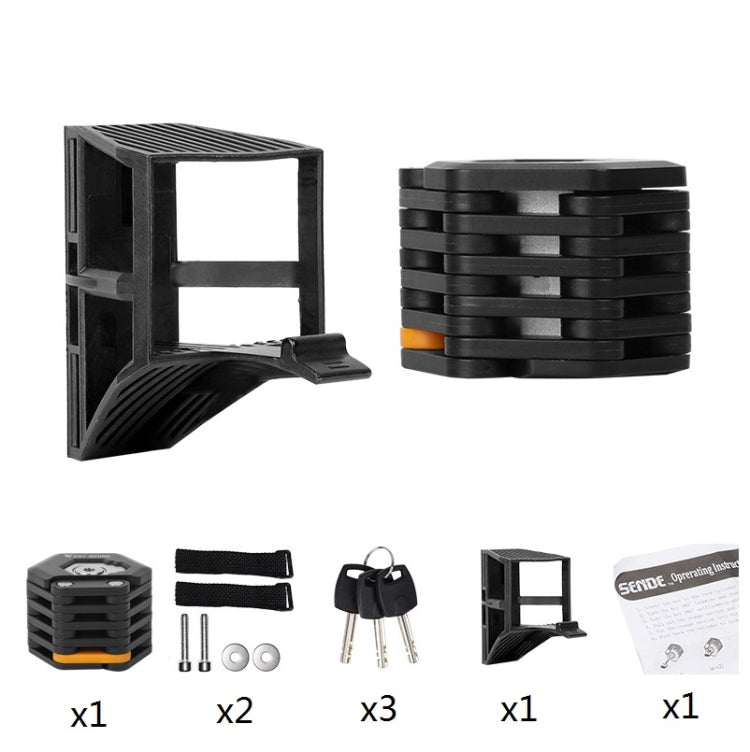 WEST BIKING Candado Plegable Bicicleta Remaches Giratorios
