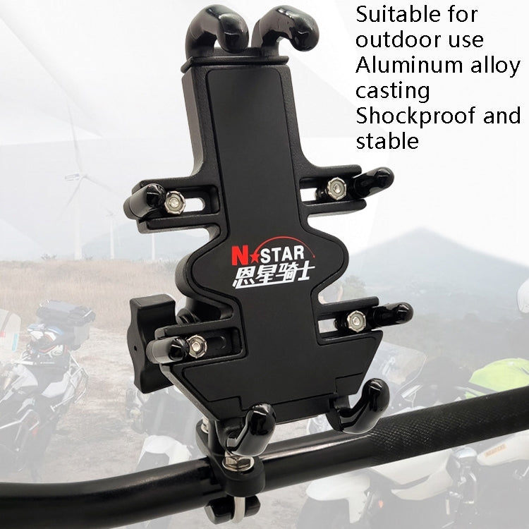 N-STAR NJN001 Soporte Teléfono Aluminio Moto Bicicleta