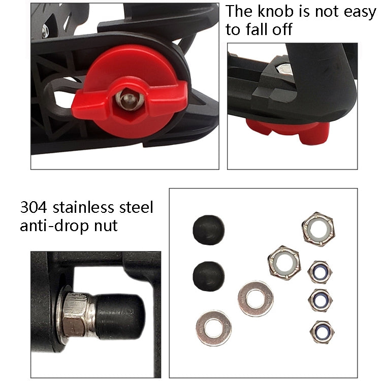 N Star NPH-W1 Portavasos para Bicicleta Acero Inoxidable
