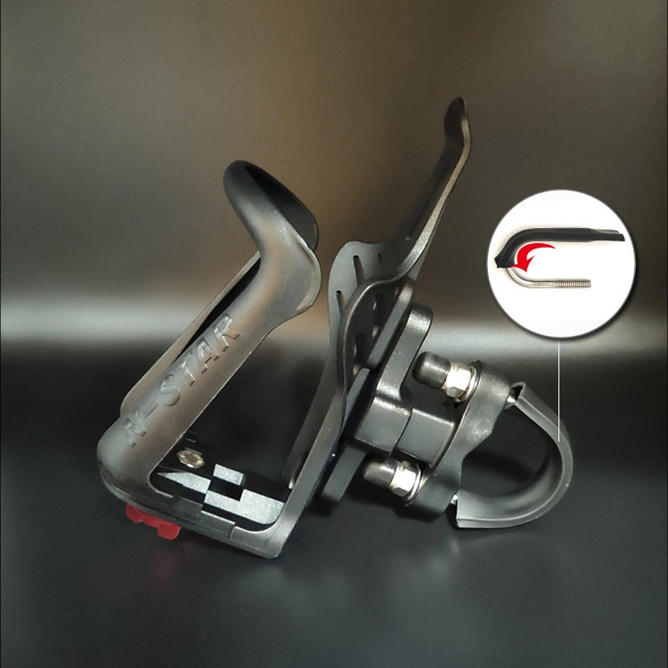 N Star NPH-W1 Portavasos para Bicicleta Acero Inoxidable