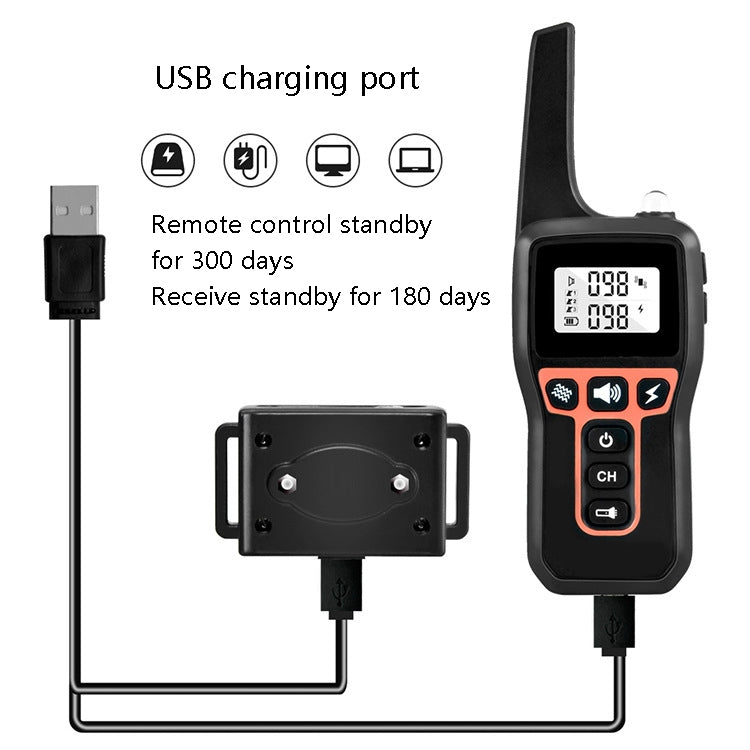 PaiPaitek PD529-2 Entrenamiento Perros Bateria650mAh