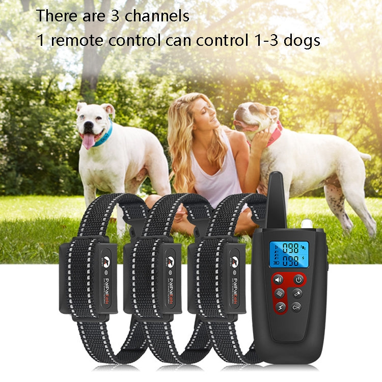 PaiPaitek PD526-3 Collar Entrenamiento Perros Control Remoto
