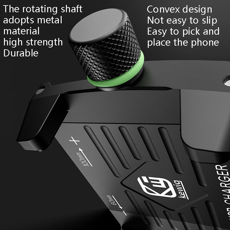 Kewig M6-S Soporte Para Teléfono Móvil Motocicleta Carga Rápida QC3.0