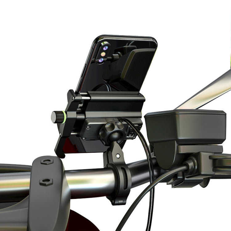Kewig M6-S Soporte Para Teléfono Móvil Motocicleta Carga Rápida QC3.0