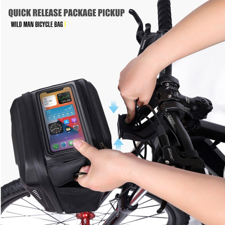 Wild Man GS9 Bolsa De Manillar Bicicleta PantallaTáctil EVA