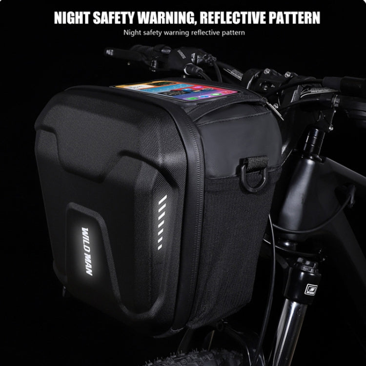 Wild Man GS9 Bolsa De Manillar Bicicleta PantallaTáctil EVA