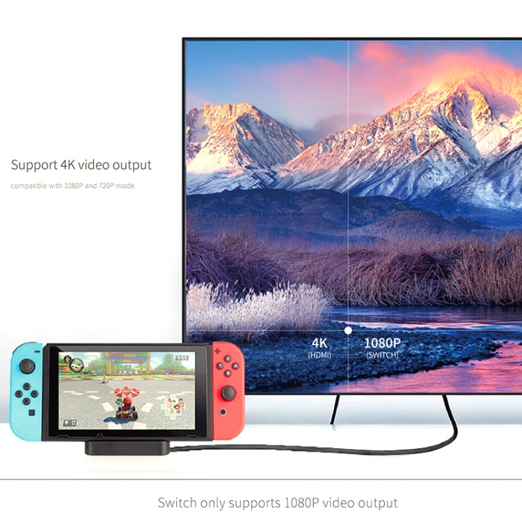 Gulikit Soporte Video Portátil Nintendo Switch Modo TV USB3