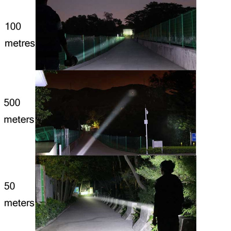 YAGE 5701 Linterna Exterior LED Alcance 500m Larga Distancia