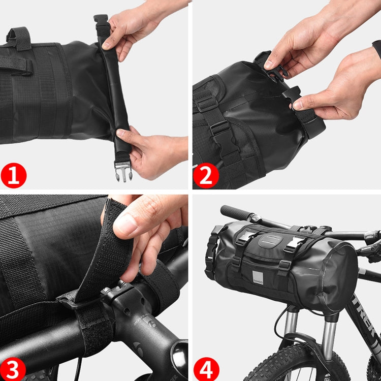 SAHOO 11L Bolsa Delantera De Bicicleta Ampliada Impermeable