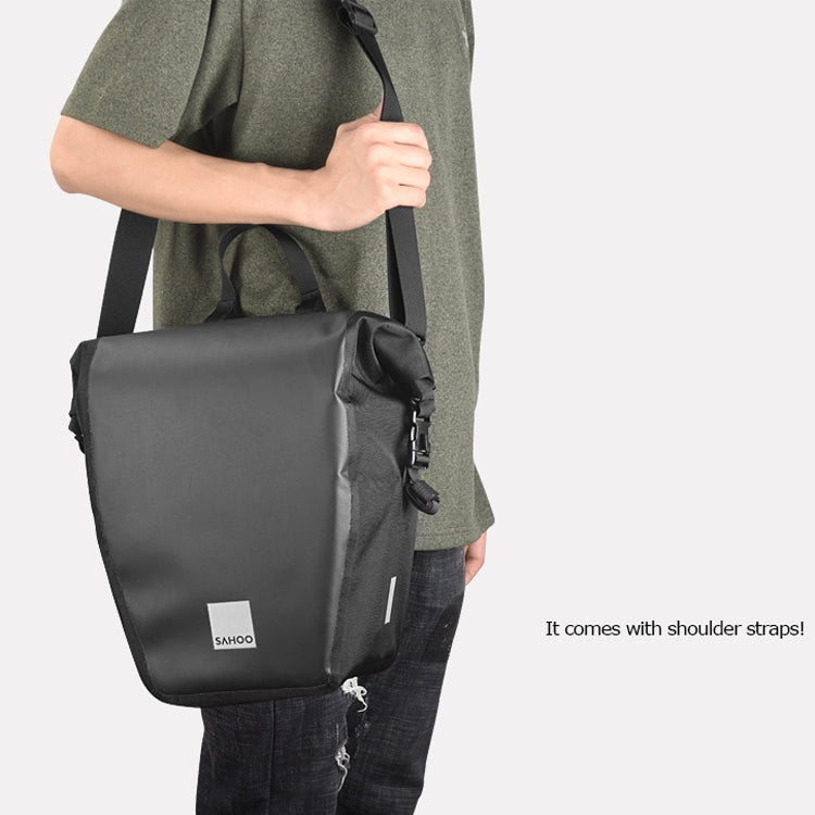 SAHOO 20L Bolsa Estante Bicicleta Alforja GanchoDoble