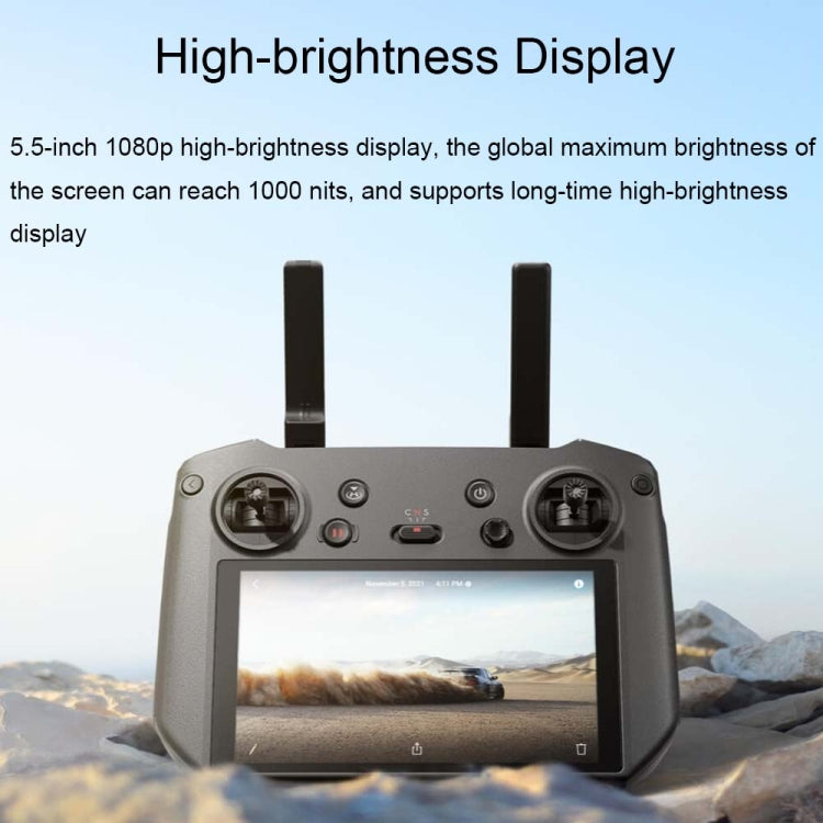 DJI Mavic 3 Control Remoto con Pantalla 1080p 5.5 Pulgadas Transmisión O3 15 Km