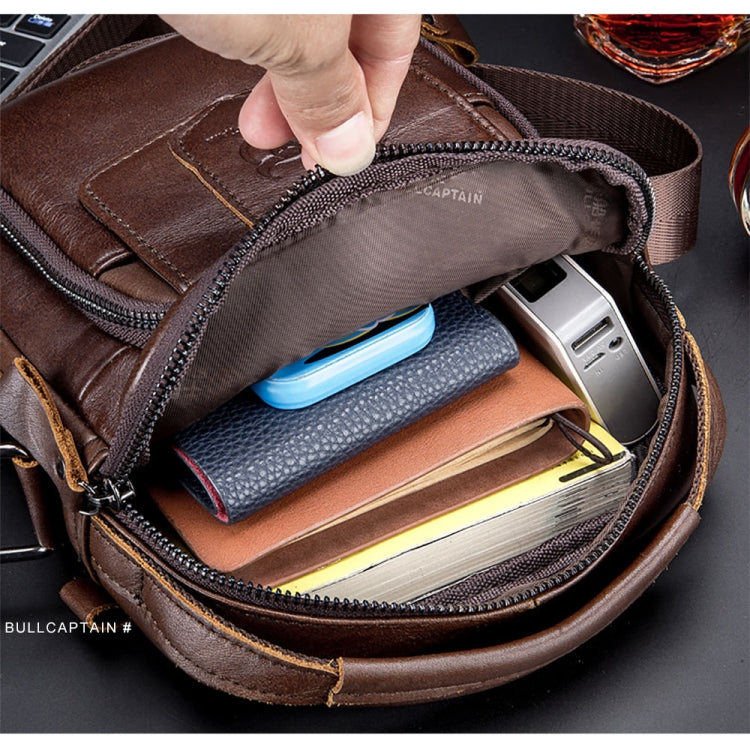 Buff Captain 777 Bolso Hombro Cuero Gran Capacidad