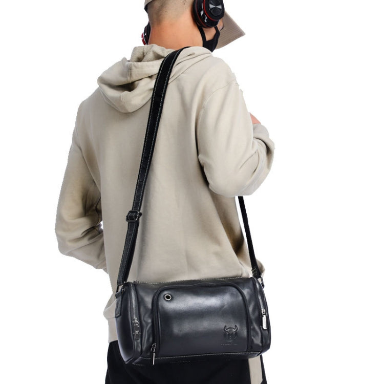 Buff Captain HKDJB--001 BolsoBandolera CueroVaca PrimeraCap