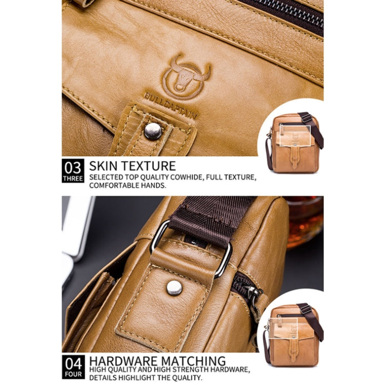 BUFF CAPTAIN 053 Bolso Bandolera De Cuero Gran Capacidad