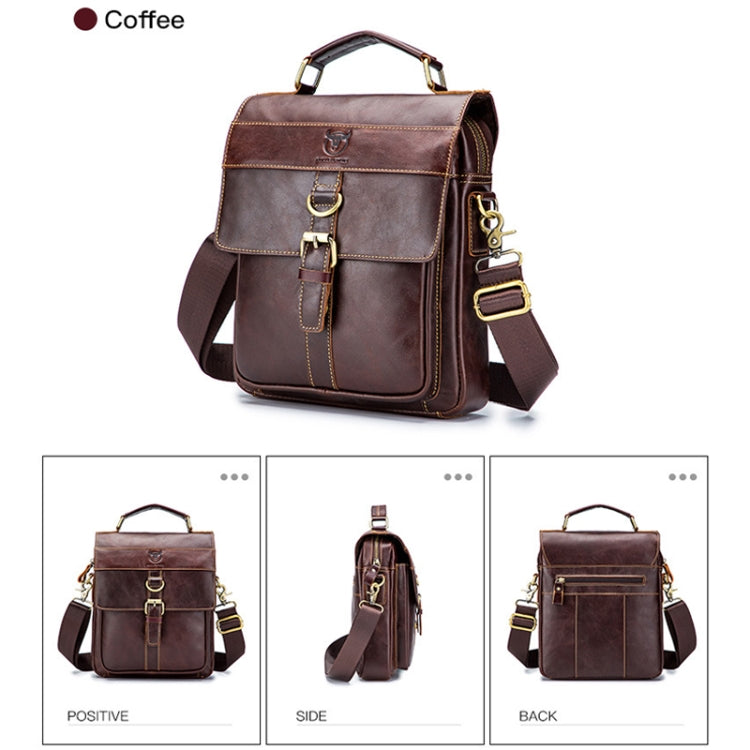 Buff Captain 302 Bolso De Hombro Maletin Cuero Primera Capa