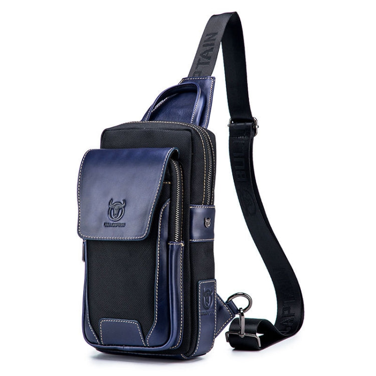 Buff CAPTAIN 9999 Bolso De Pecho De Cuero De Vaca Primera Capa Hombre