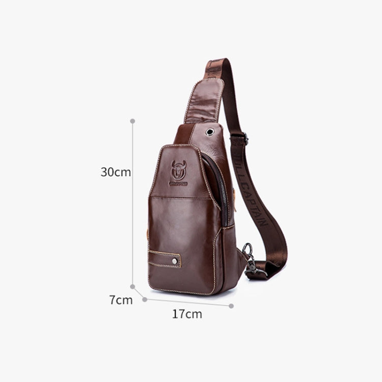 BUFF CAPTAIN 087 Bolso de Hombro Cuero Primera Capa