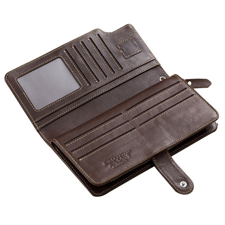 Bull Captain 028 Cartera Hombre Piel Vaca Hebilla Larga
