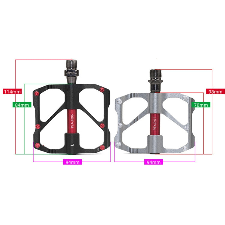 Promend 3 Palin Pedales de Bicicleta Ligera Carbono