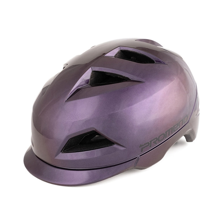 Promend 12H19 Casco Motocicleta Medio Con Luz Trasera USB
