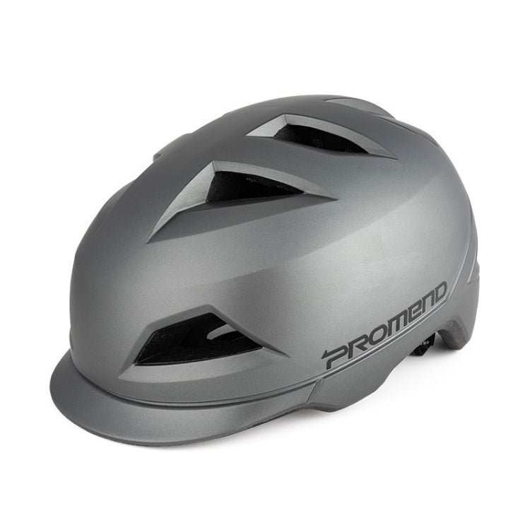 Promend 12H19 Casco Motocicleta Medio Con Luz Trasera USB