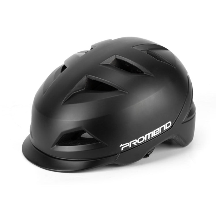 Promend 12H19 Casco Motocicleta Medio Con Luz Trasera USB