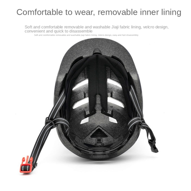 Promend 12H19 Casco Motocicleta Medio Con Luz Trasera USB