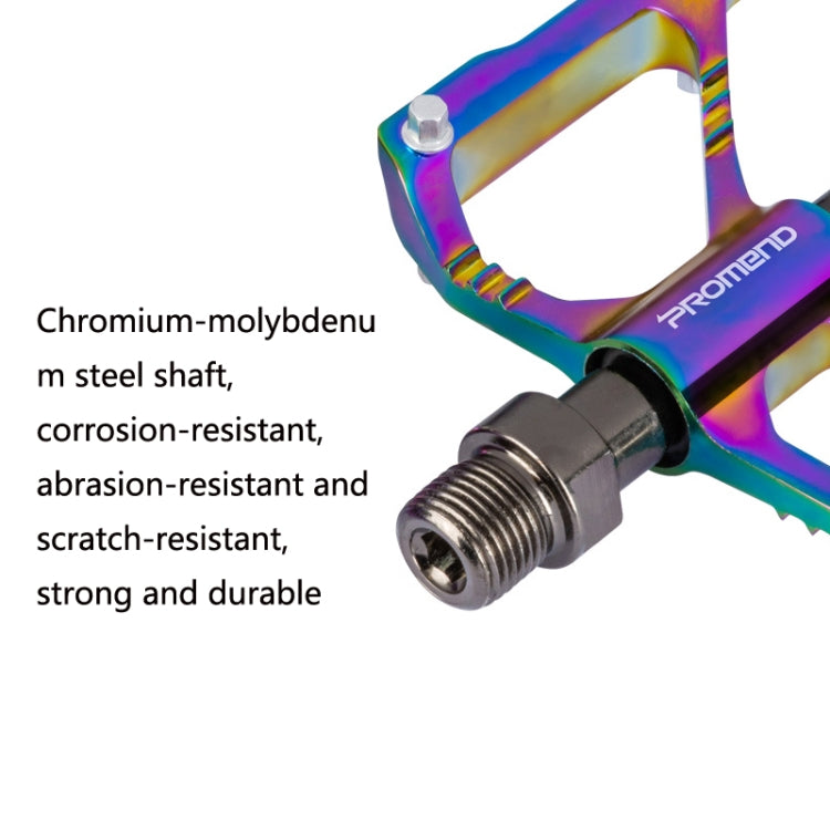 PROMEND Three Peilin Bearing Pedales CNC Aluminio Coloridos