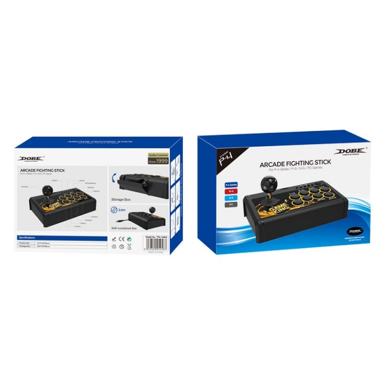 DOBE 4 En 1 Controlador Gamepad Turbo Para PS4 PS3 Nintendo Switch PC
