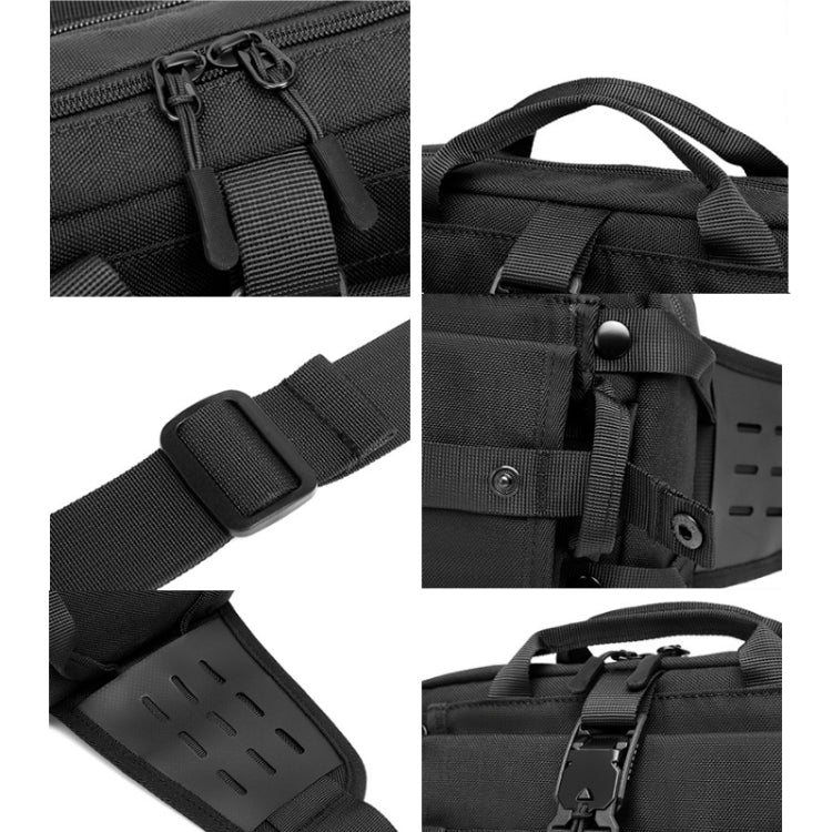 Ozuko 9450 Riñonera Impermeable Hombre Bandolera Ligera