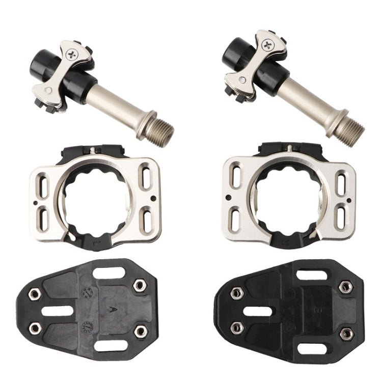 MEROCA Pedales Autoblocantes Road Lock Candado Bicicleta