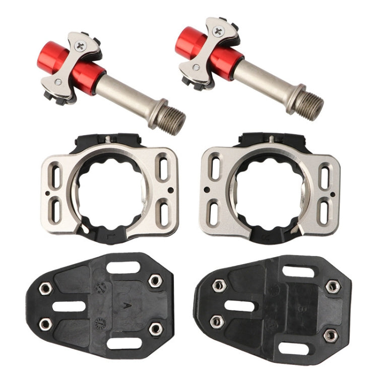 MEROCA Pedales Autoblocantes Road Lock Candado Bicicleta
