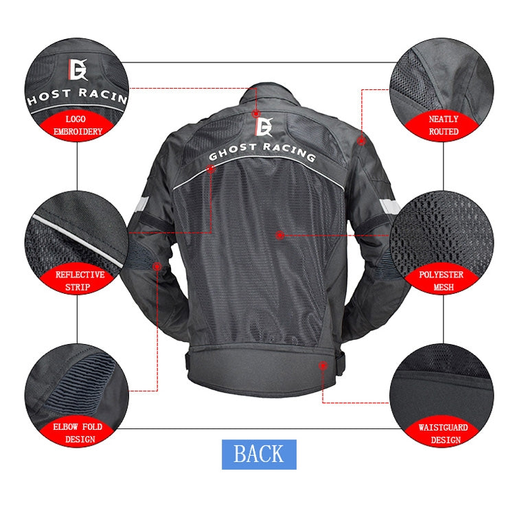 GHOST RACING GR-Y05 Chaqueta de Carreras Mantener Caliente