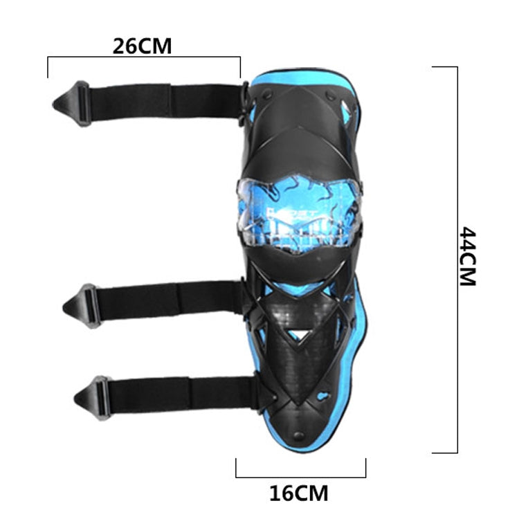 GHOST RACING GR-HX05 Proteccion Rodilleras Moto Caliente