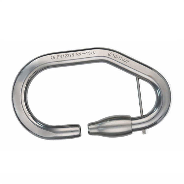 XINDA XD-Q9692 Hebilla Escalada 15kN Acero Inoxidable