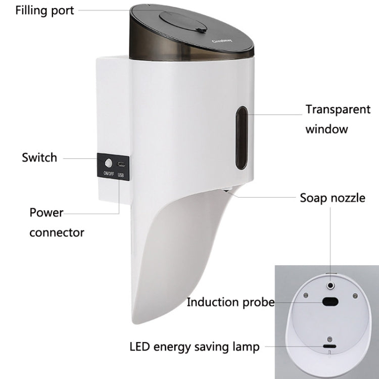 Greatmay GM-TS2008 Dispensador de Jabón Sensor Infrarrojo