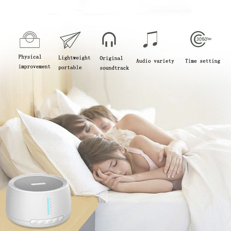 ICANOW USB SleepMeter De Sueño Ruido Blanco Portátil