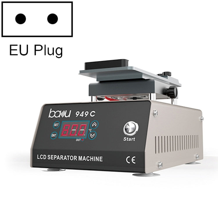 BAKU BA949C Divisor de Pantalla LCD Giratorio 360 Calentado