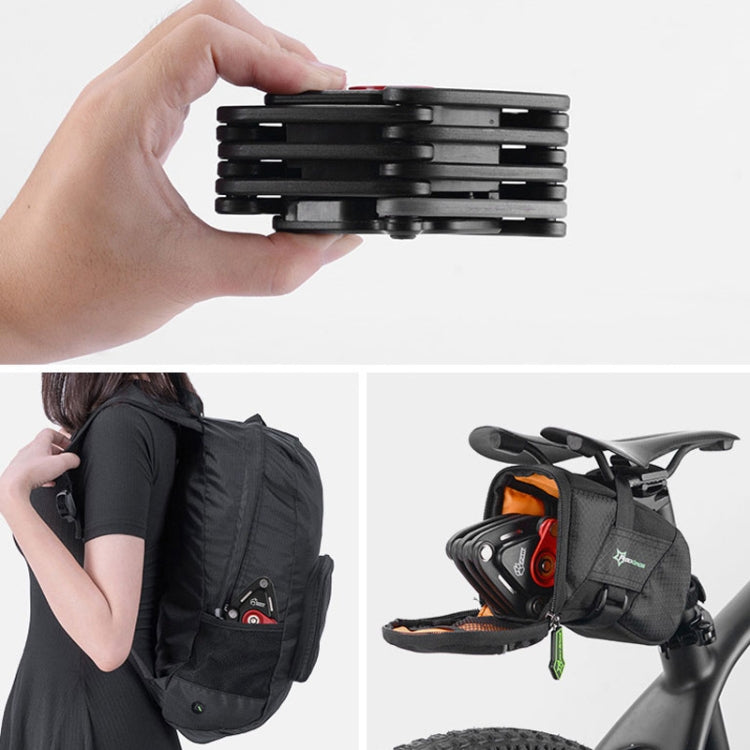 PAW 83Cm Candado Plegable Para Bicicleta Cadena Reforzada