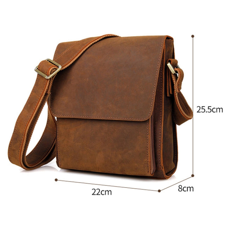 CueroVintage VintageCrazyHorse Bolso Gran Capacidad