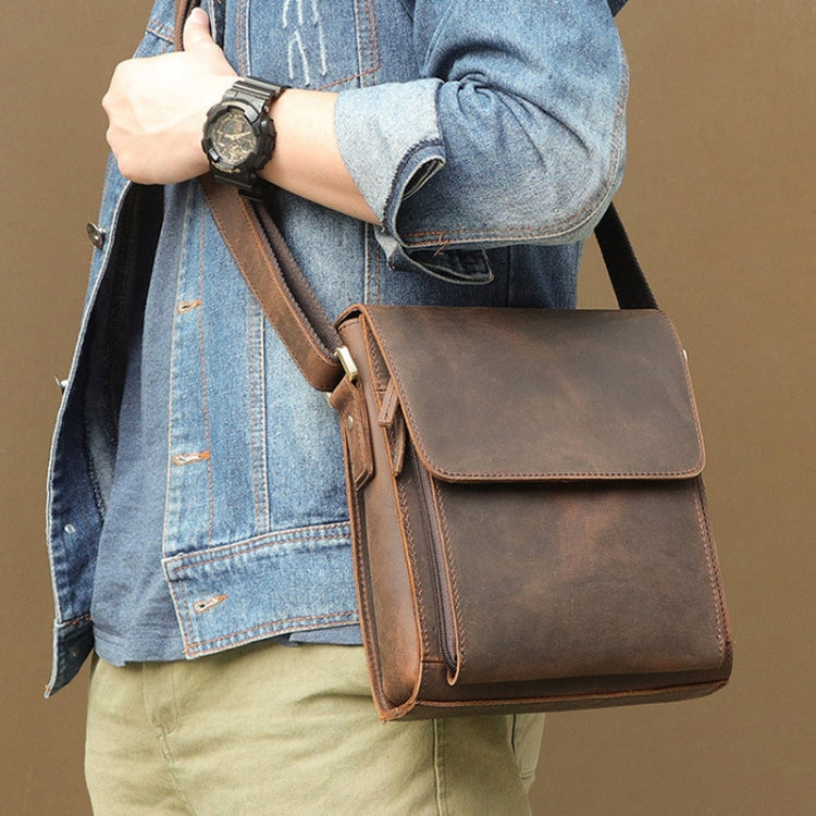 CueroVintage VintageCrazyHorse Bolso Gran Capacidad