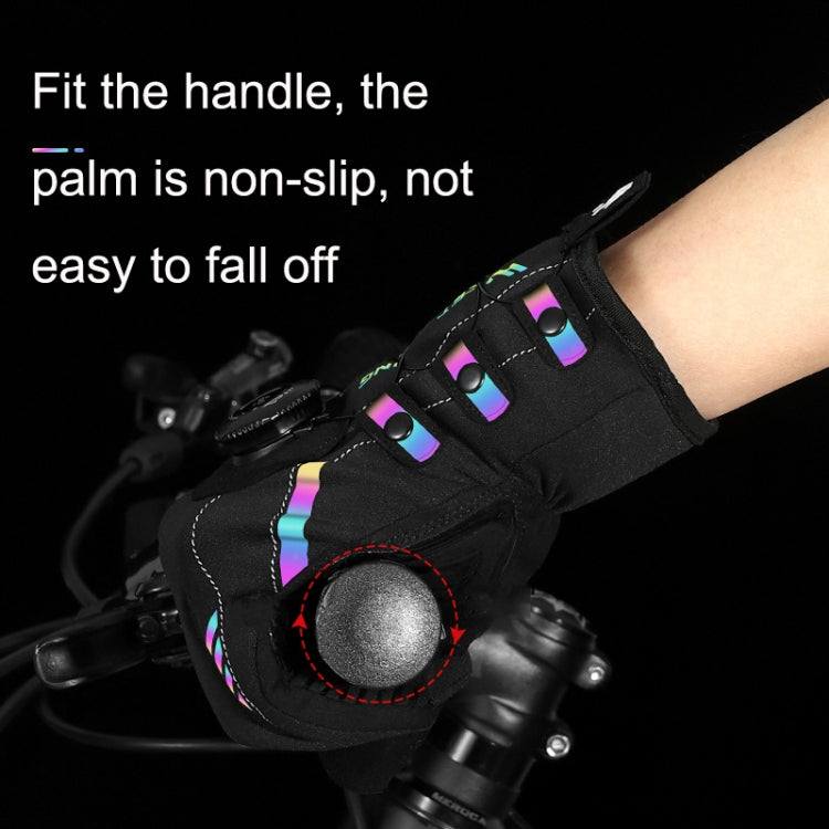 West Biking WB Autoblocantes Guantes De Ciclismo Dedos Largos Pantalla Táctil