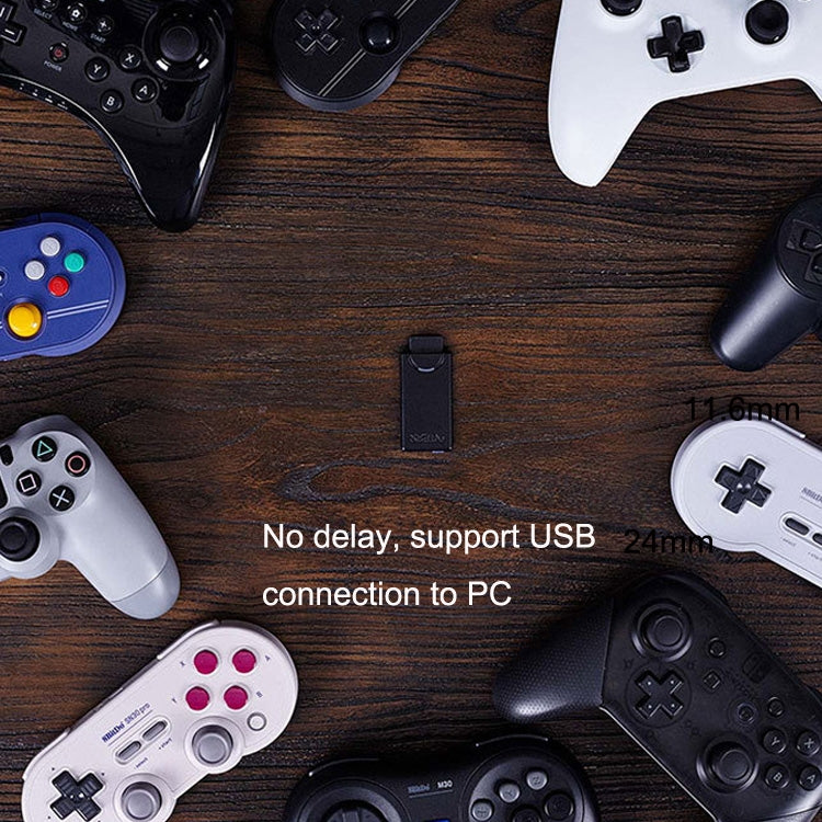 8Bitdo USB Bluetooth Receptor PS4 Controles Inalámbricos