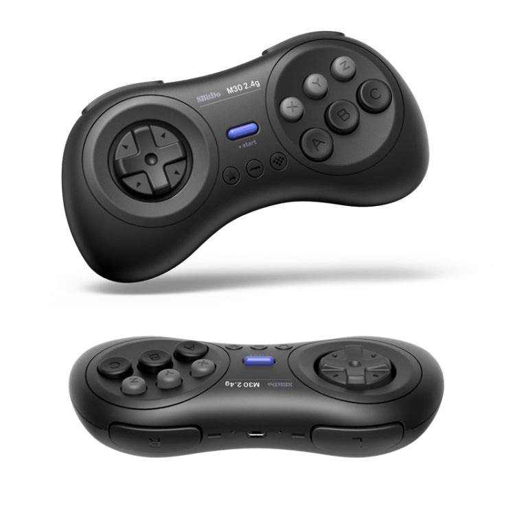 8Bitdo M30 MD Mini Gamepad Inalámbrico Ergonómico.