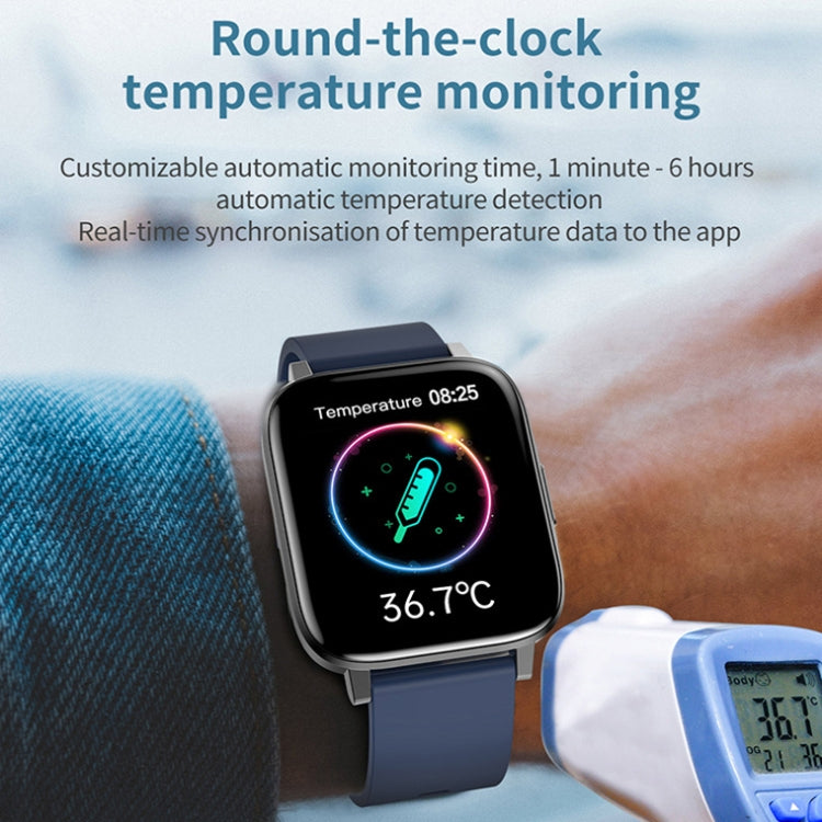 LOANIY F60 Reloj Inteligente Detección Temperatura Corporal