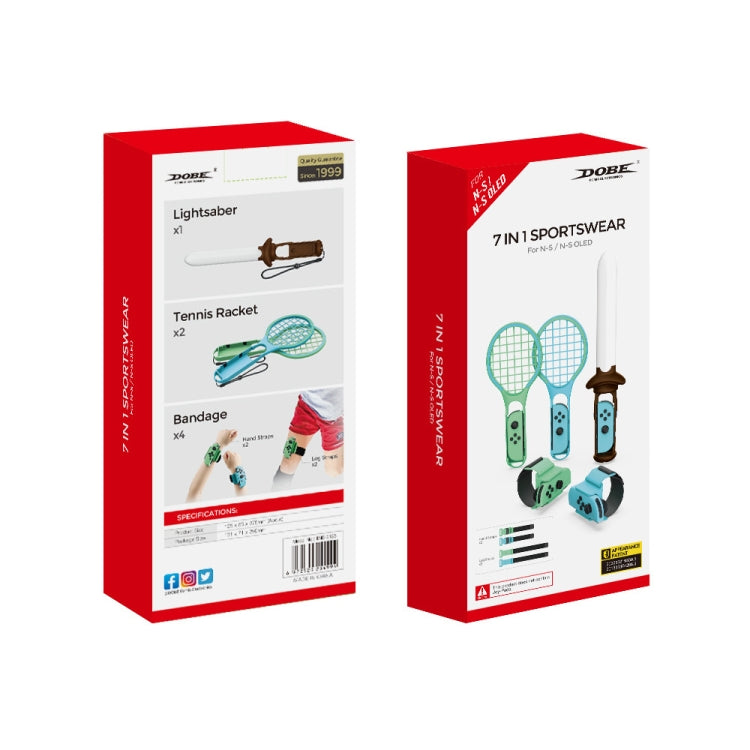 Dobe TNS-2123 Sable De Luz Deportivo Switch 7 En 1 Motion