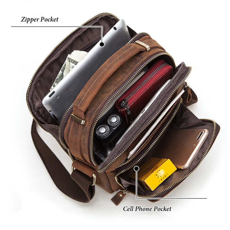 HUMERPAUL MH573 Bolso De Hombro Para Hombre Gran Capacidad Elegante