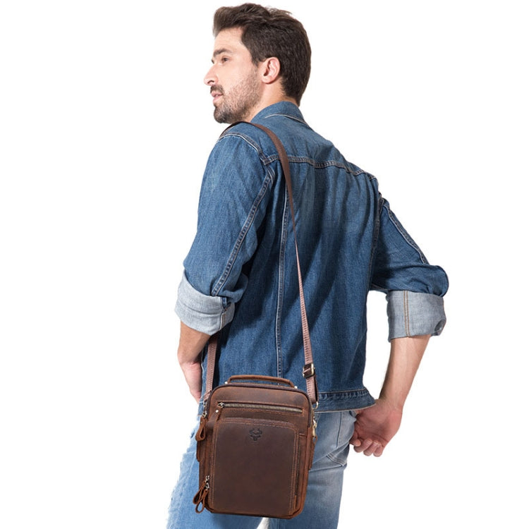 HUMERPAUL MH573 Bolso De Hombro Para Hombre Gran Capacidad Elegante
